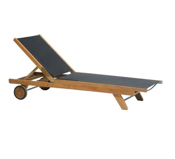 Rivera Teak Flat Lounger