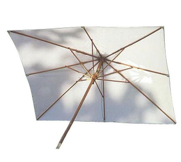 Teak Parasol Rectangular - 350cm