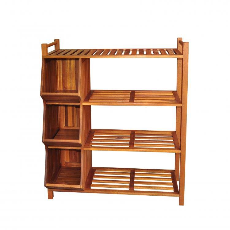 Catlin Teak Shoe Rack