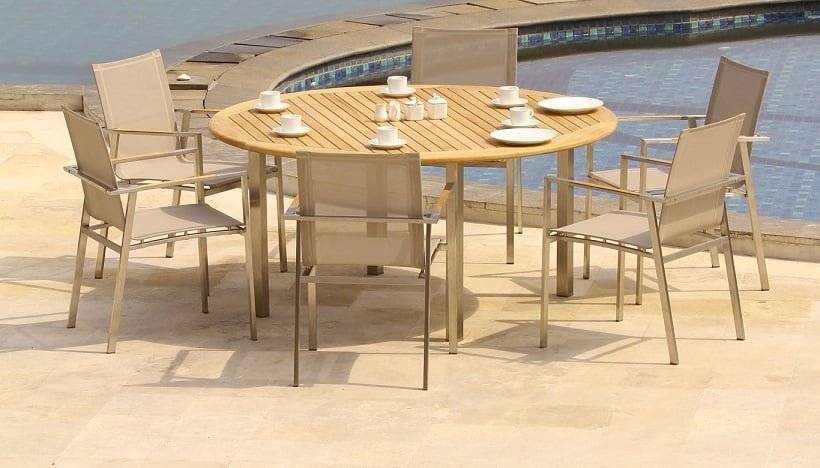 Siro Round Dining Set