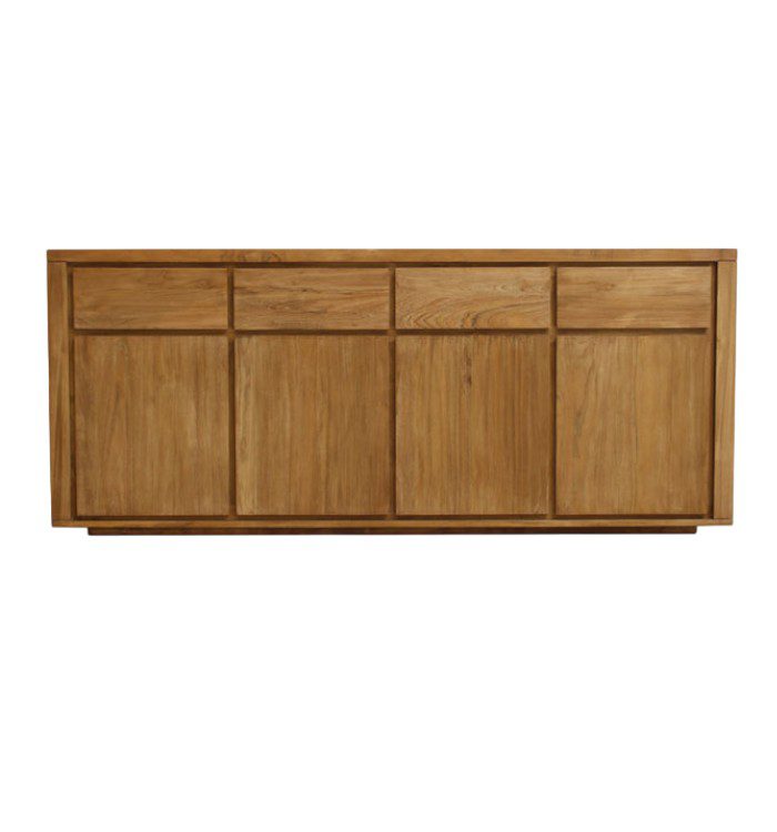 Durable Teak sideboard for living room or dining area