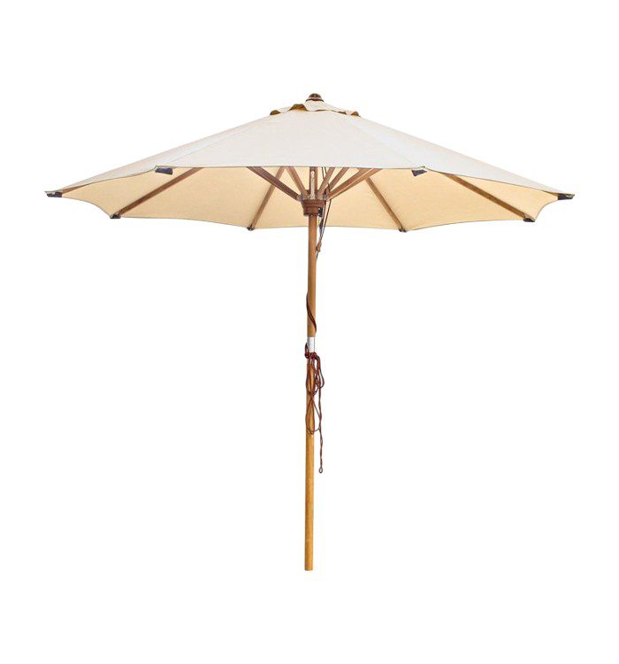 Teak Wood Parasol for garden and patio