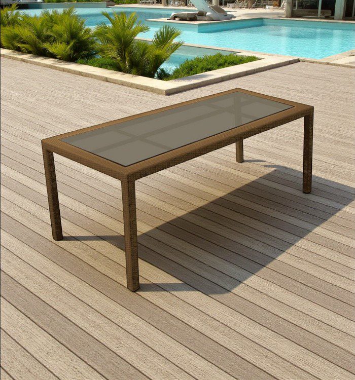 New Calla Wicker Table 210