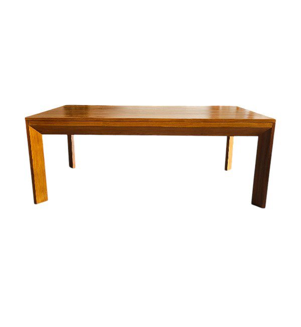 Heritage solid wood dining table for 8, crafted from premium teak wood