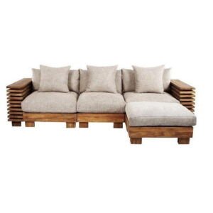 modern teak wooden sofa minimalist