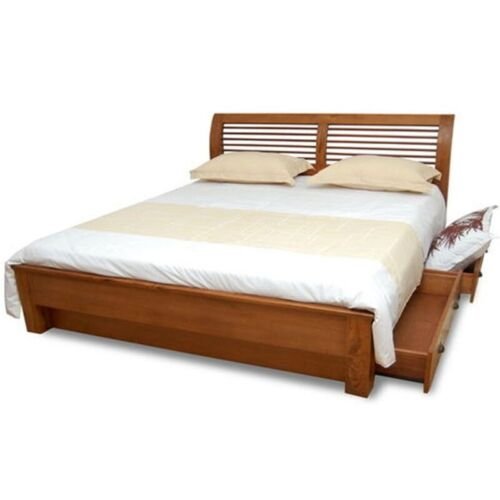 Teak wood Bed 4Drawer