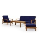 Solid teak wood sofa set