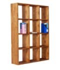teak wood bookcase