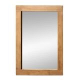Teak wall mirror frame