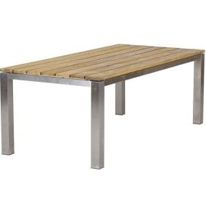Zillart Teak Stainless Steel Table 210