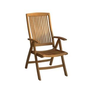Comforteck teak wood Recliner Chair