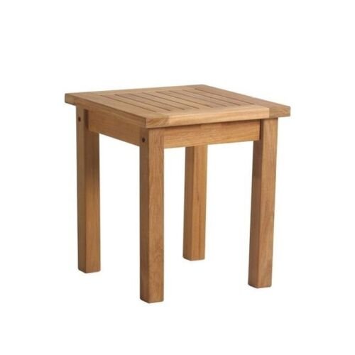 Square Teak wood Side Table