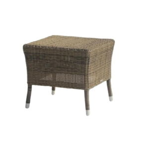 all-weather wicker side table