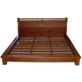 Teak Bed, The teak wood bed Frame makes for a stunning centerpiece in any bedroom