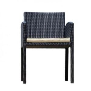Wicker Arm Chair -Leon