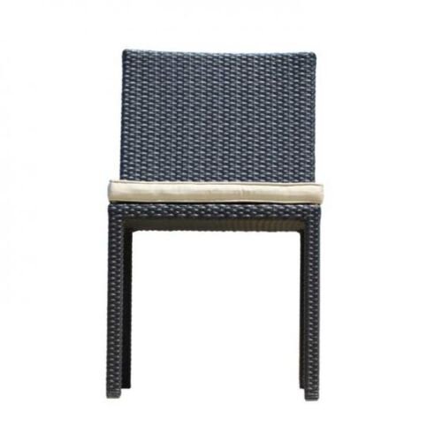 Wicker Side Chair -Leon