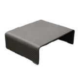 wicker square coffee table for patio