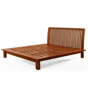 Slatted Teak Bed