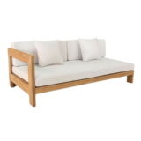 modern teak daybed