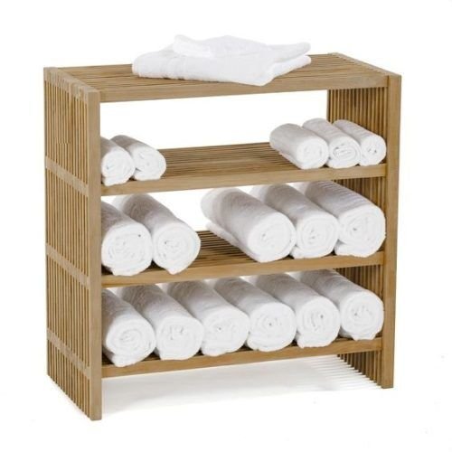 Teak Towel Shelf