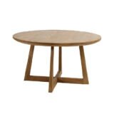 Teak wood round kitchen table