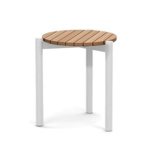Beverly Teak Round Side Table