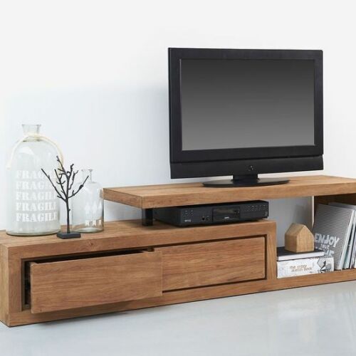 Reclaimed Teak Tv Console