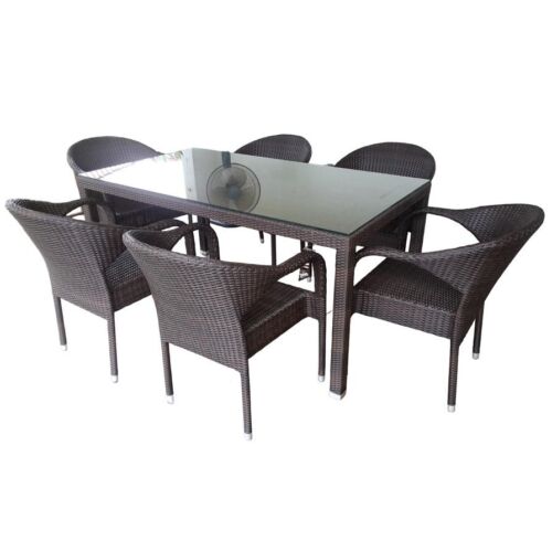 Wicker Calla Dining Set