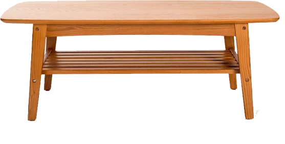 Sturdy and elegant teak furniture coffee table