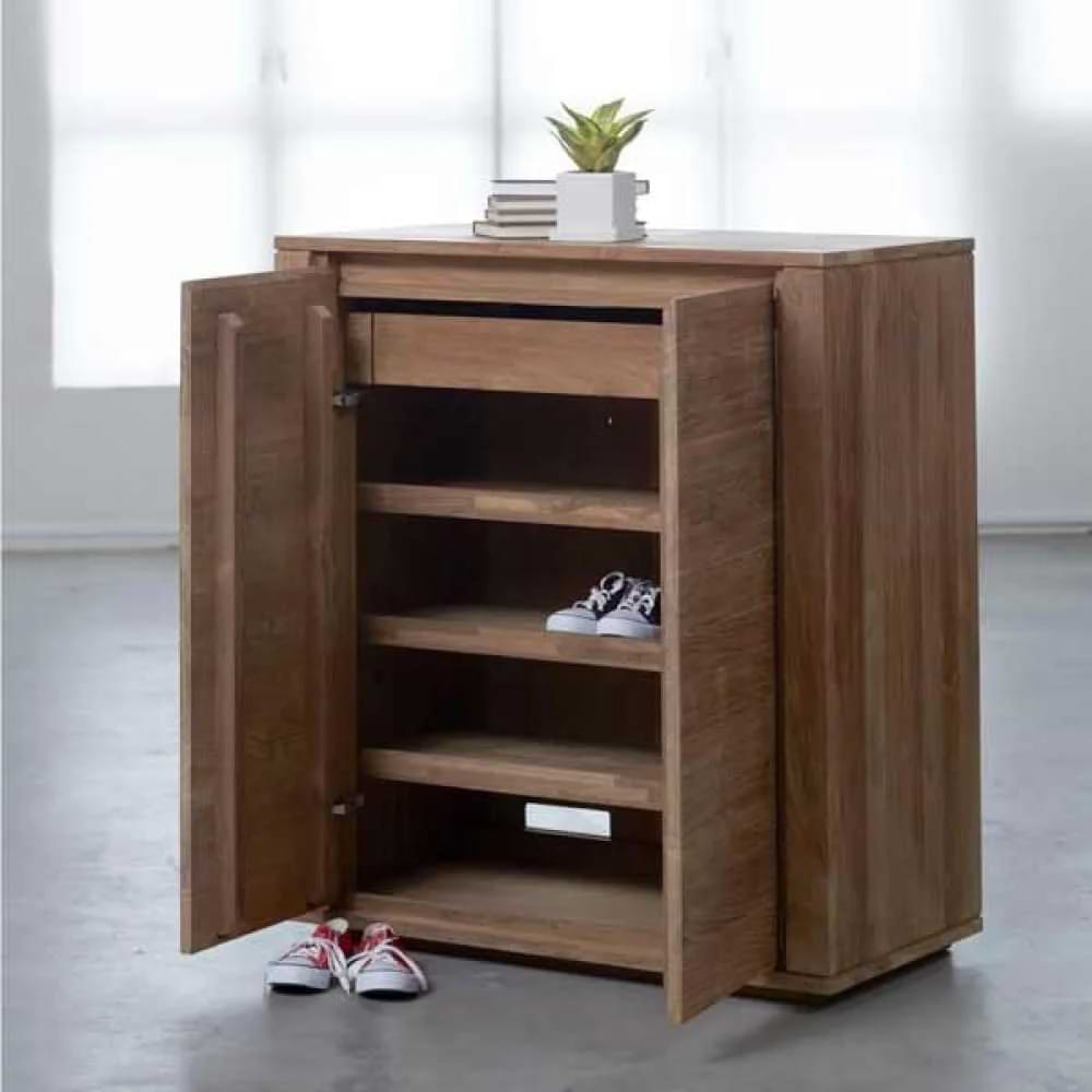 Teak Shoe Cabinet- Trendy