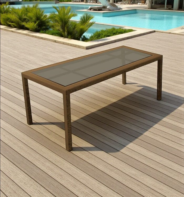 New Calla Wicker Table 210