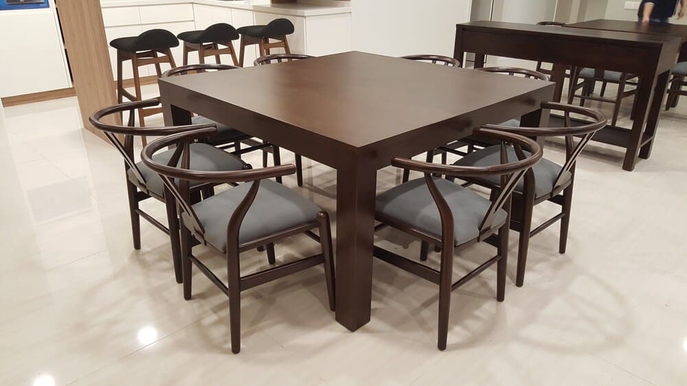 Modern teak dining room furniture Malaysia