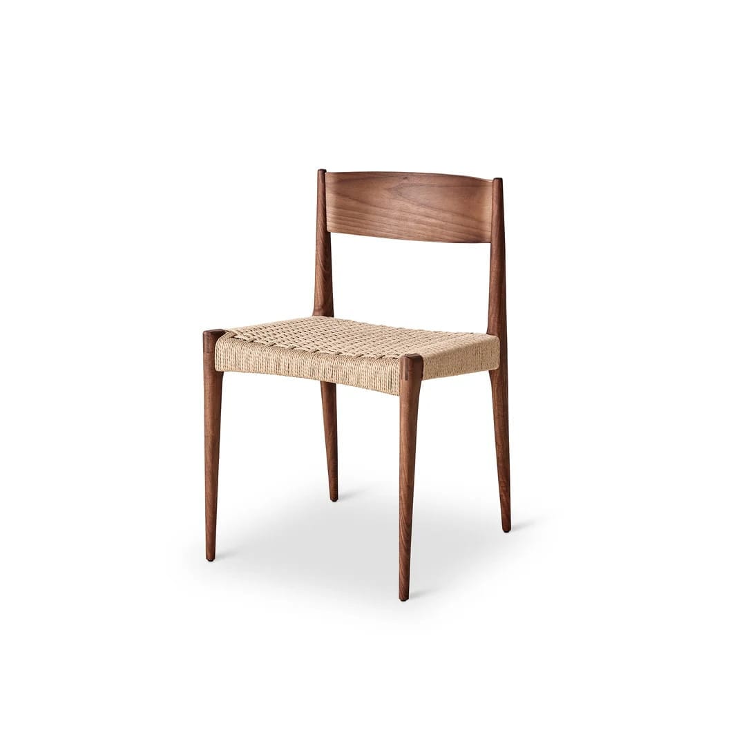 Elin solid teak wood dining chair for indoor dining spaces