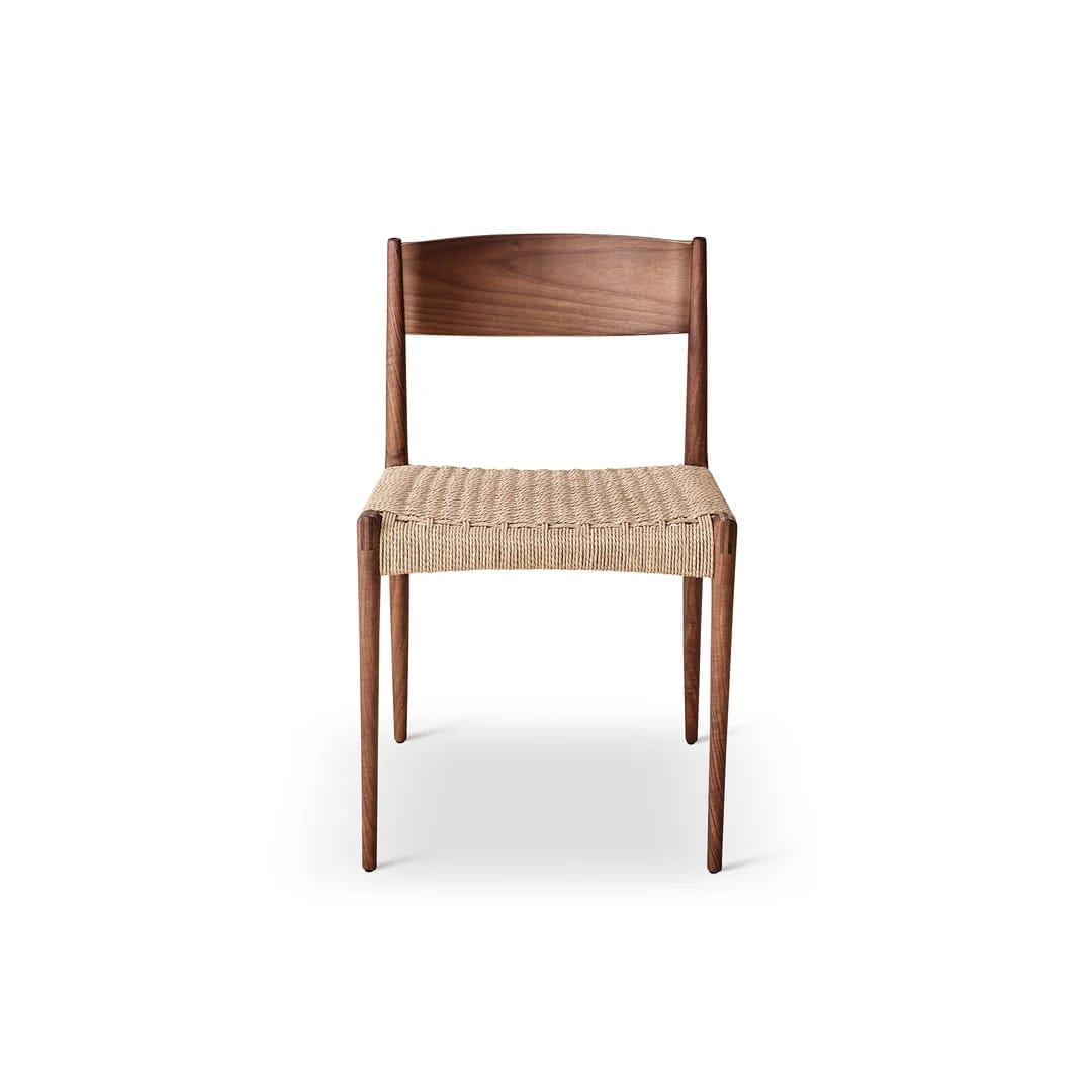 Solid teak wood dining chair for modern dining spaces
